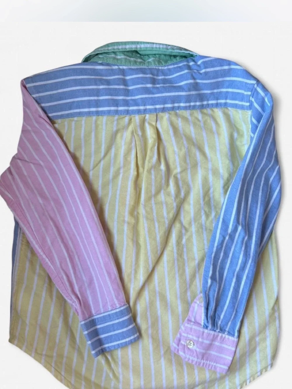 Ralph Lauren Multicolor Striped Button-Down Shirt for Kids
